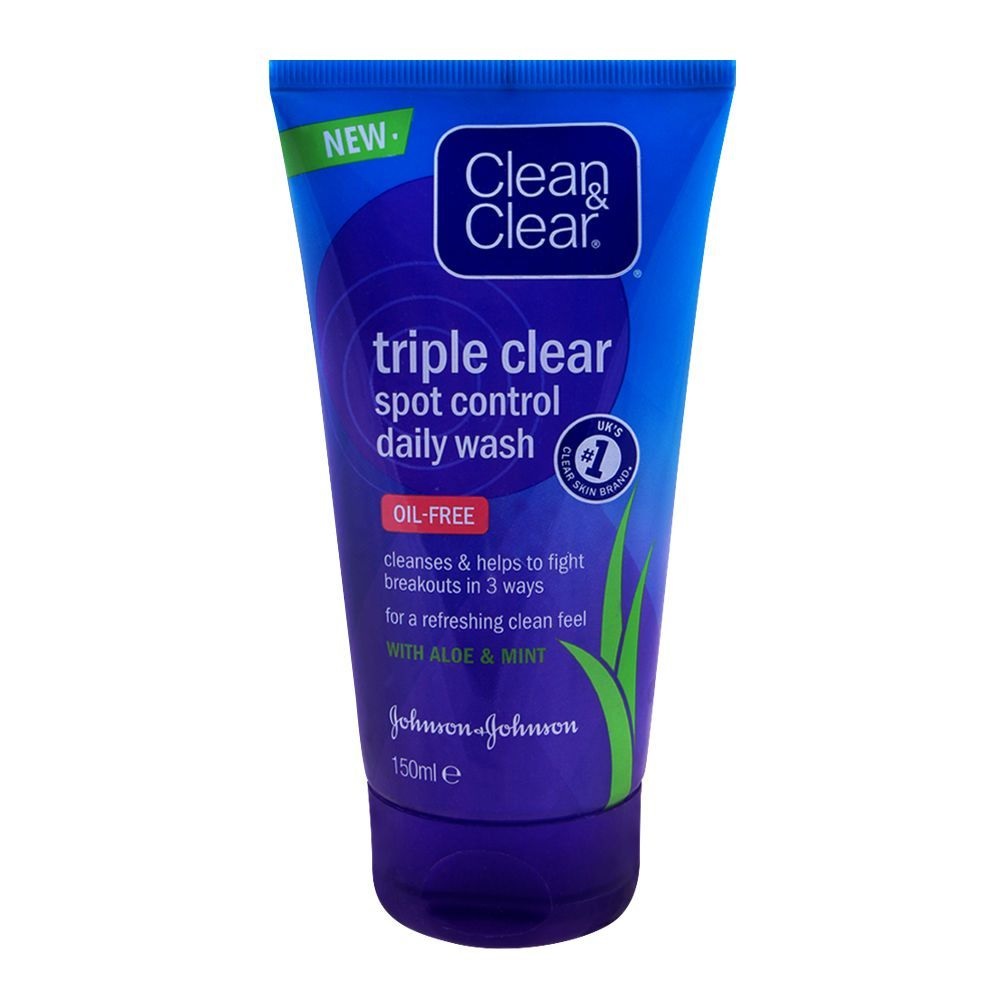triple clear spot control daily wash
