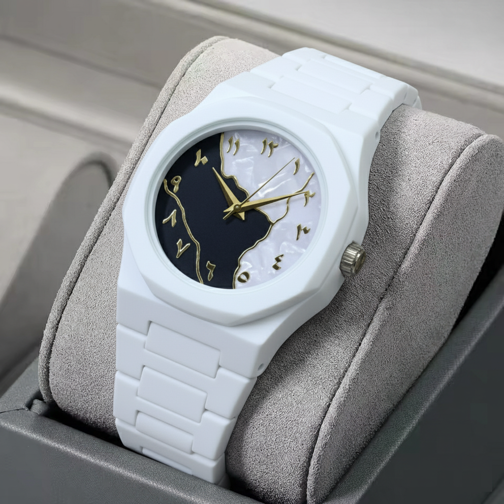 Black-Gold-Silver-White Arabic Aura Watch For Men Stylish Aura Watch 100% Original Watch Amazing Smart Watch