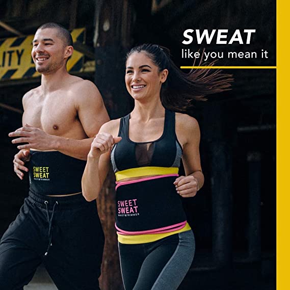 NEW Sweat Belt Waist Trimmer Belt, Slim Belt, Sports Sweat Corset Body Shaper for Women Men Workout Fitness Exercise