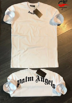 Summer Collection Palm Angels Printed T-shirt Trendy Fashion Elegant t-shirt Gym Sports Outdoor Casual Wear tshirt for Men at Faiq Store