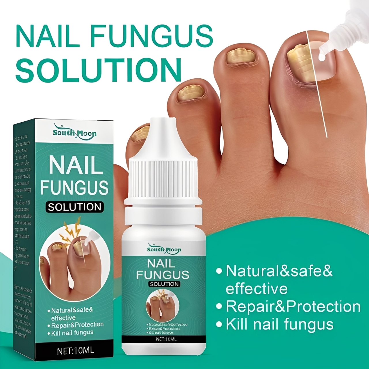 Fast Nail Fungal Treatments Nail Repair Essences Serum Care Treatments Foot Nail Fungus Removal Gel, Anti Toe Infection Gel, Nail Fungus Solution Fungus Removers Nail Strengthener Nail Fungus's Solution