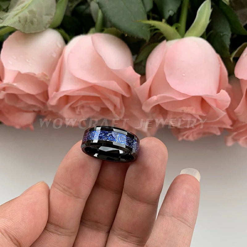 MeMolissa Jewelry New Punk ring for lover Vintage engagement Dragon steel Ring for Men & women Wedding rings