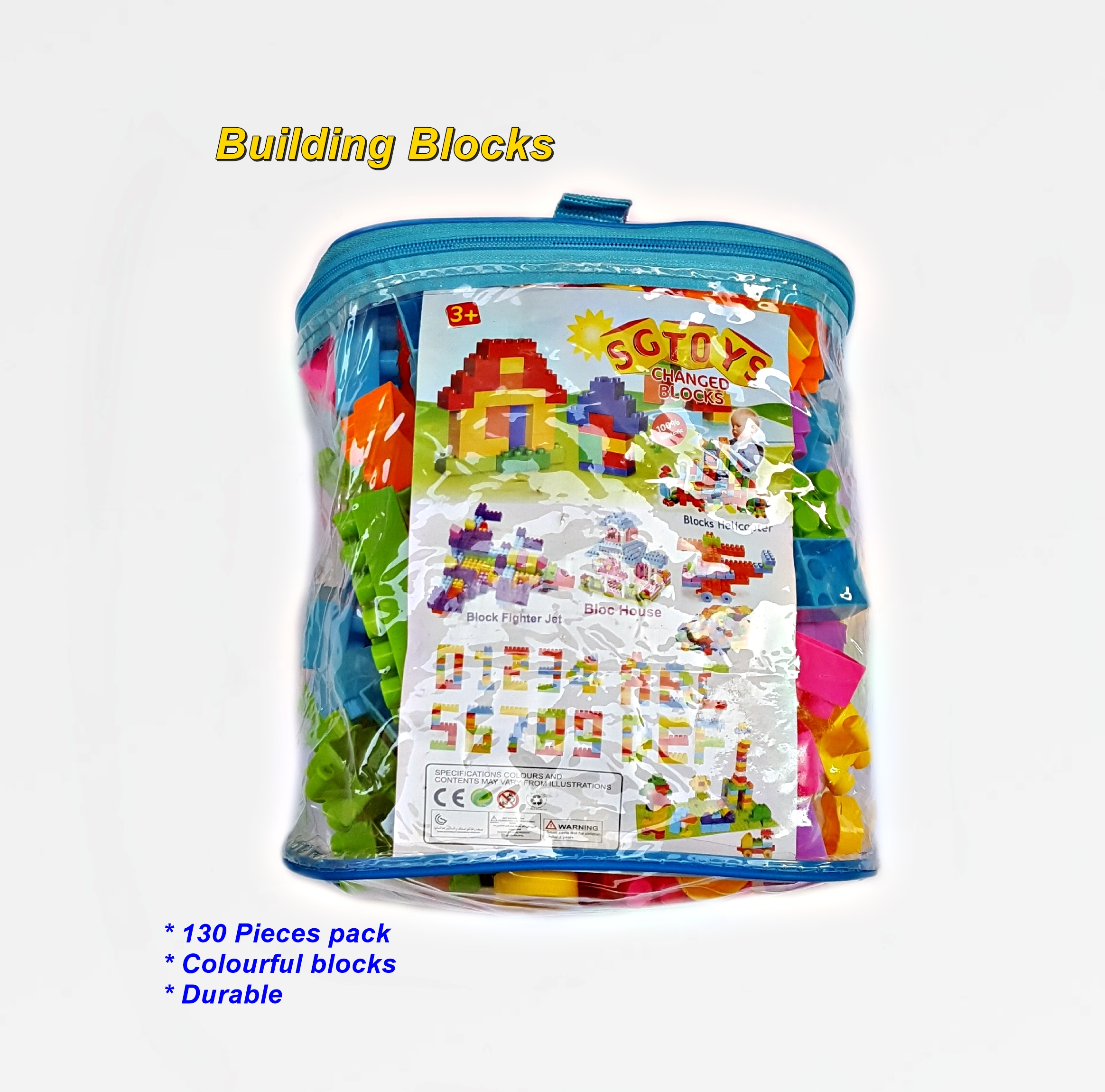 Blocks Pack 72 Educational Toy for Kids