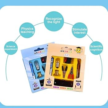 DIY Kids Science Experiment Kit | Electric Circuit Project with Light Bulb & Fan