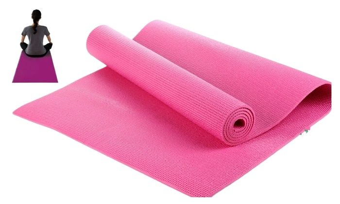 4mm, Yoga Mat Anti Slip Sports Fitness Mat Thick Comfort Foam Yoga Matt for Exercise, Yoga Mat