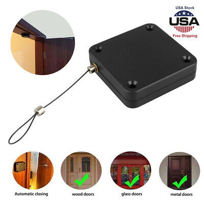 Door Closer Punch-Free Automatic Door Closers for Drawers Raw String Door Closer Bracket Door Automatic Closer