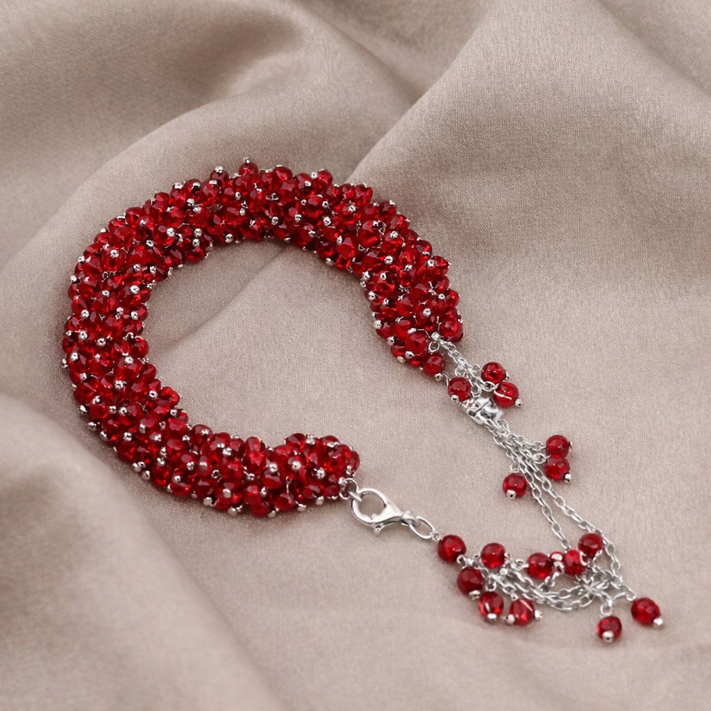 1 Piece Gajra Bracelet Crystal Beads Women & Girls Fashion accessories Jewellery