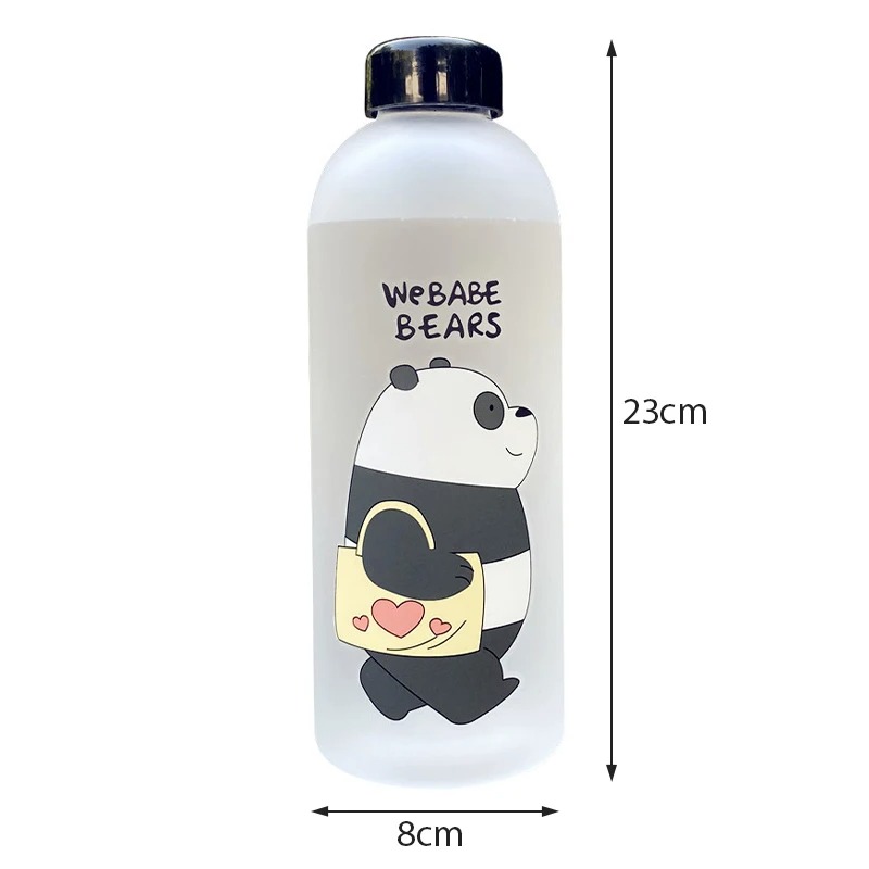 We Bare Bear Frosted Water Bottle