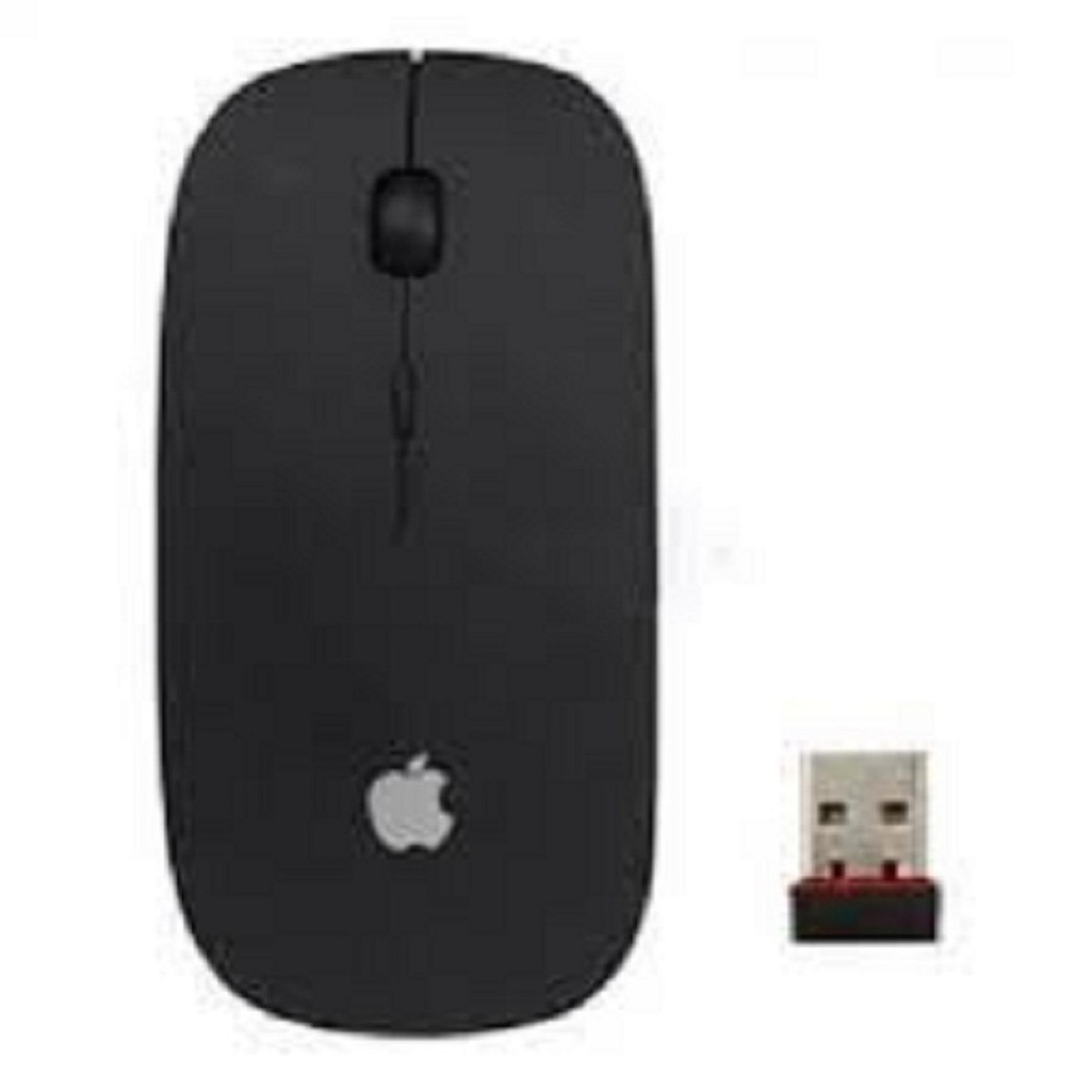 Mini Optical Wireless Mouse with Ergonomic Design,  Micro Slim Wireless Mouse and Portable for Work, School or Travel Gaming, PC Computers, Laptops