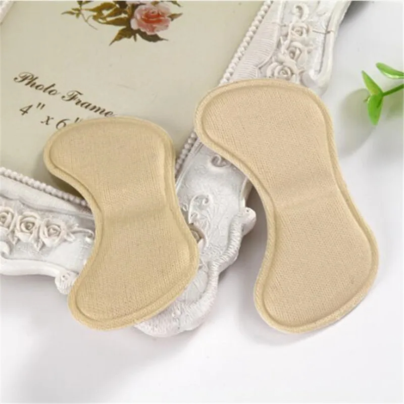 Dr Foot Self-Adhesive Heel Cushion Pads | Super Comfort Micro Suede Heel Grips | For Big Shoes & Sandals, Loose Shoes & Heel Pain Relief | Heel Protectors to Prevent Heel Pains - 1 Pairs (Unisex)