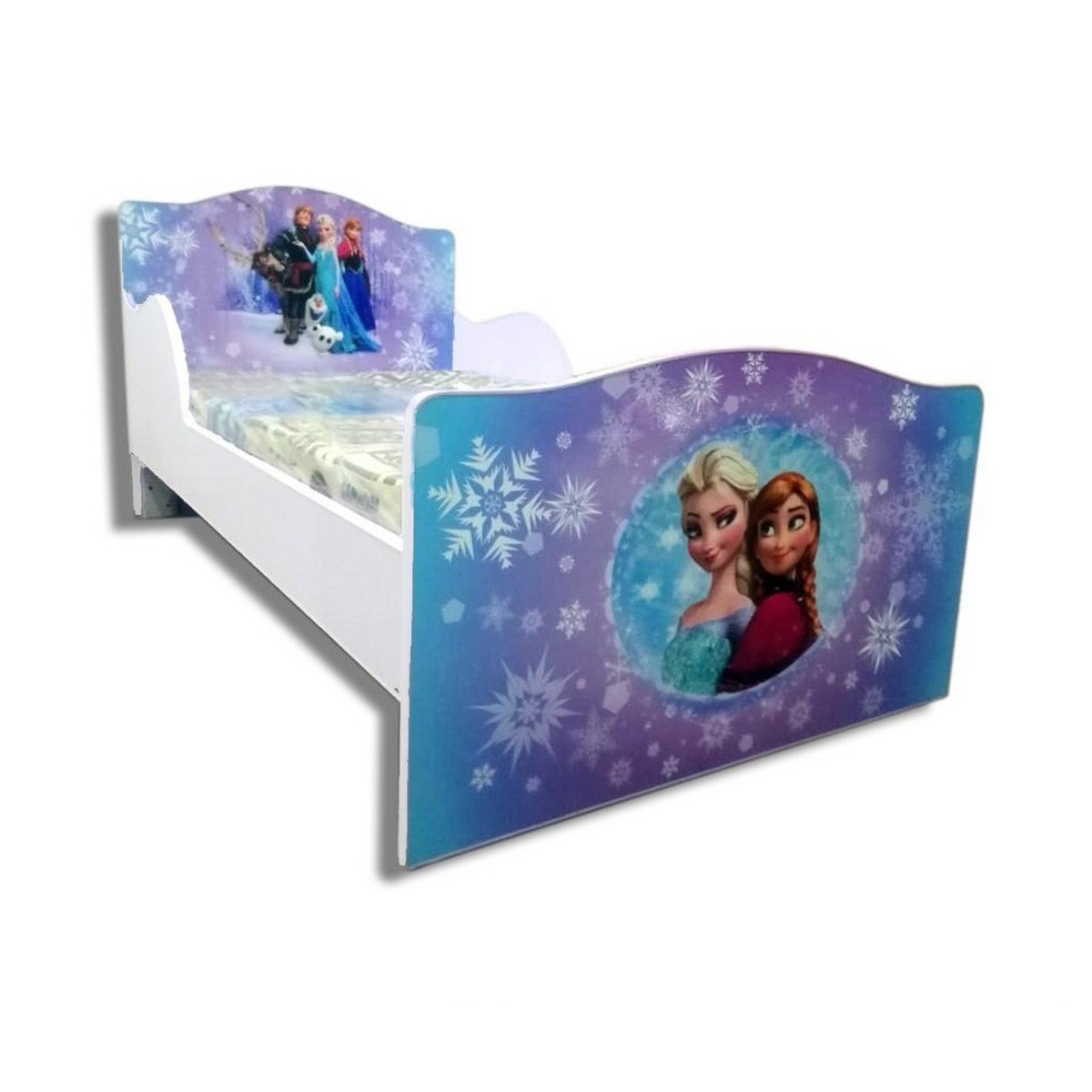 Kids Single Bed for Girls in Frozen Shape