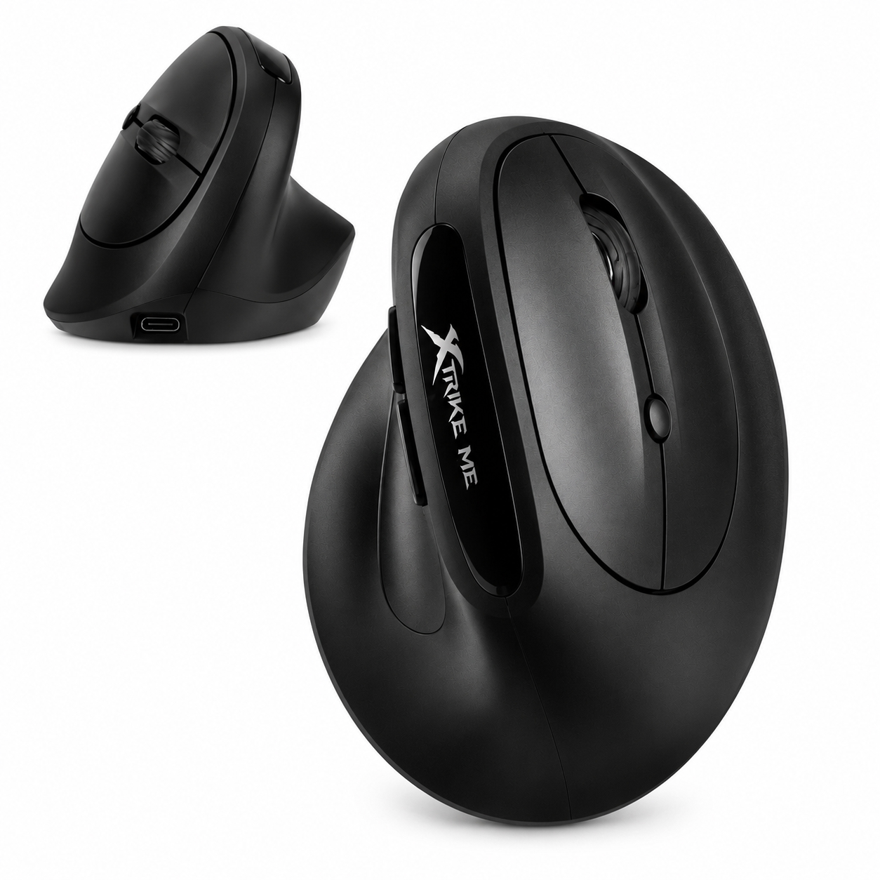 Xtrike Me GW-301 Wireless Vertical Ergonomic Mouse 2.4g Rechargeable 4000Dpi Adjustable 10 4e72c5a336995c6bdfd1c44927c6d30a