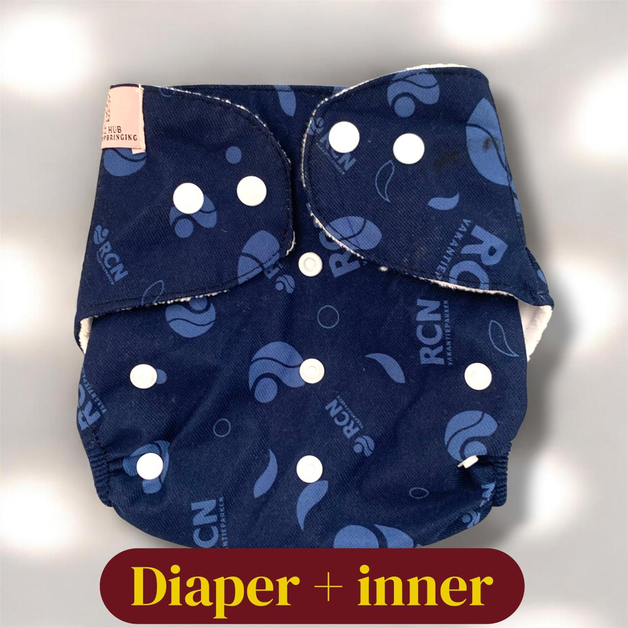 Imported Baby Washable Flexible Free Sizing Diapers Adjustable Pamper Reusable Diaper| Printed pamper