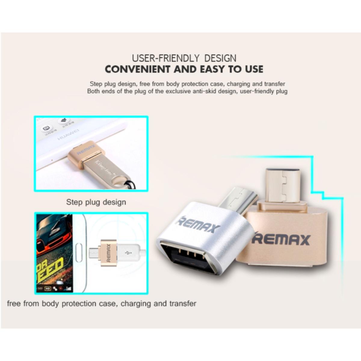 REMAX Micro USB OTG Adapter Female USB to micro USB male Data Adapter Travel Converter