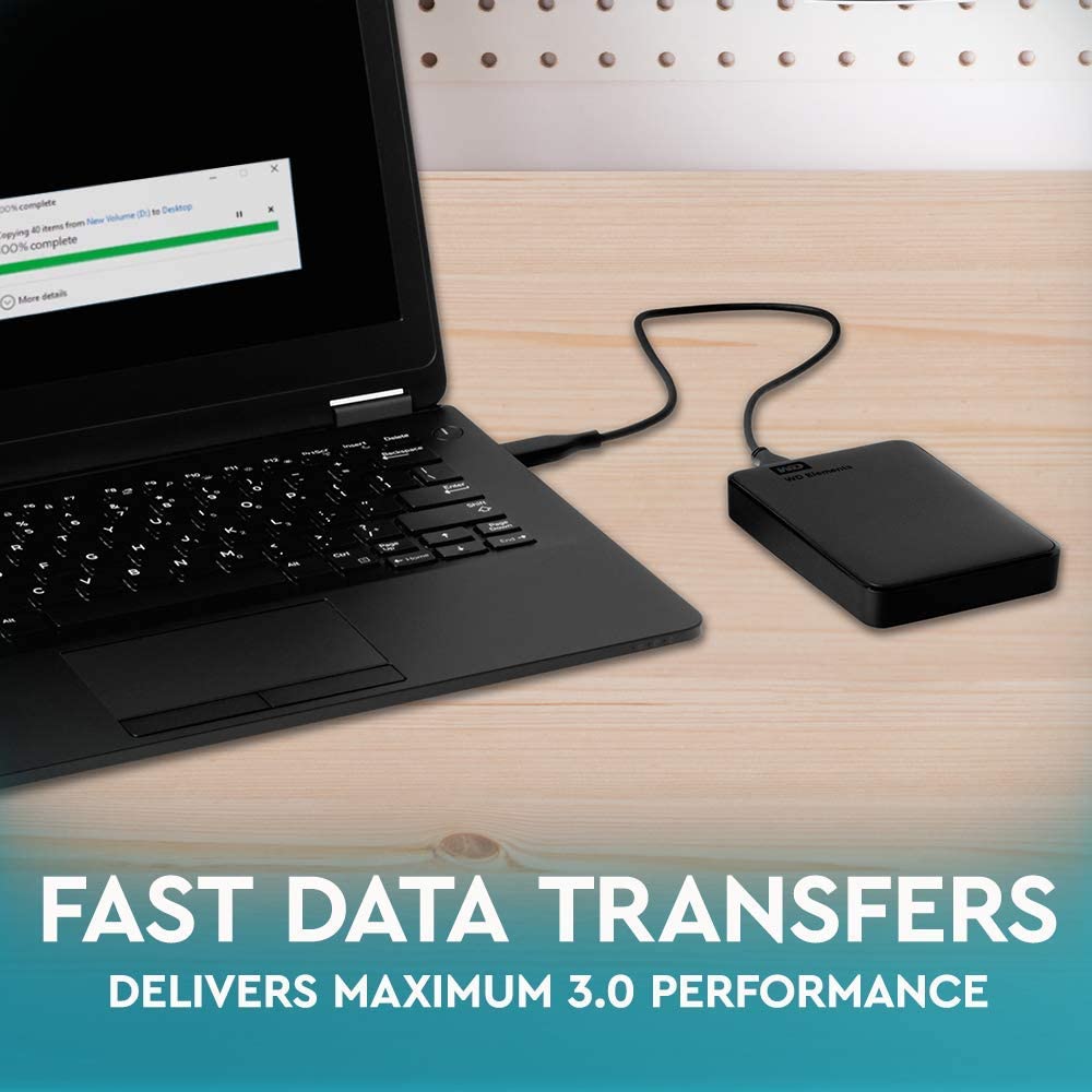 Western Digital WD Portable External 320 GB Hard Disk USB 3.0 Drive