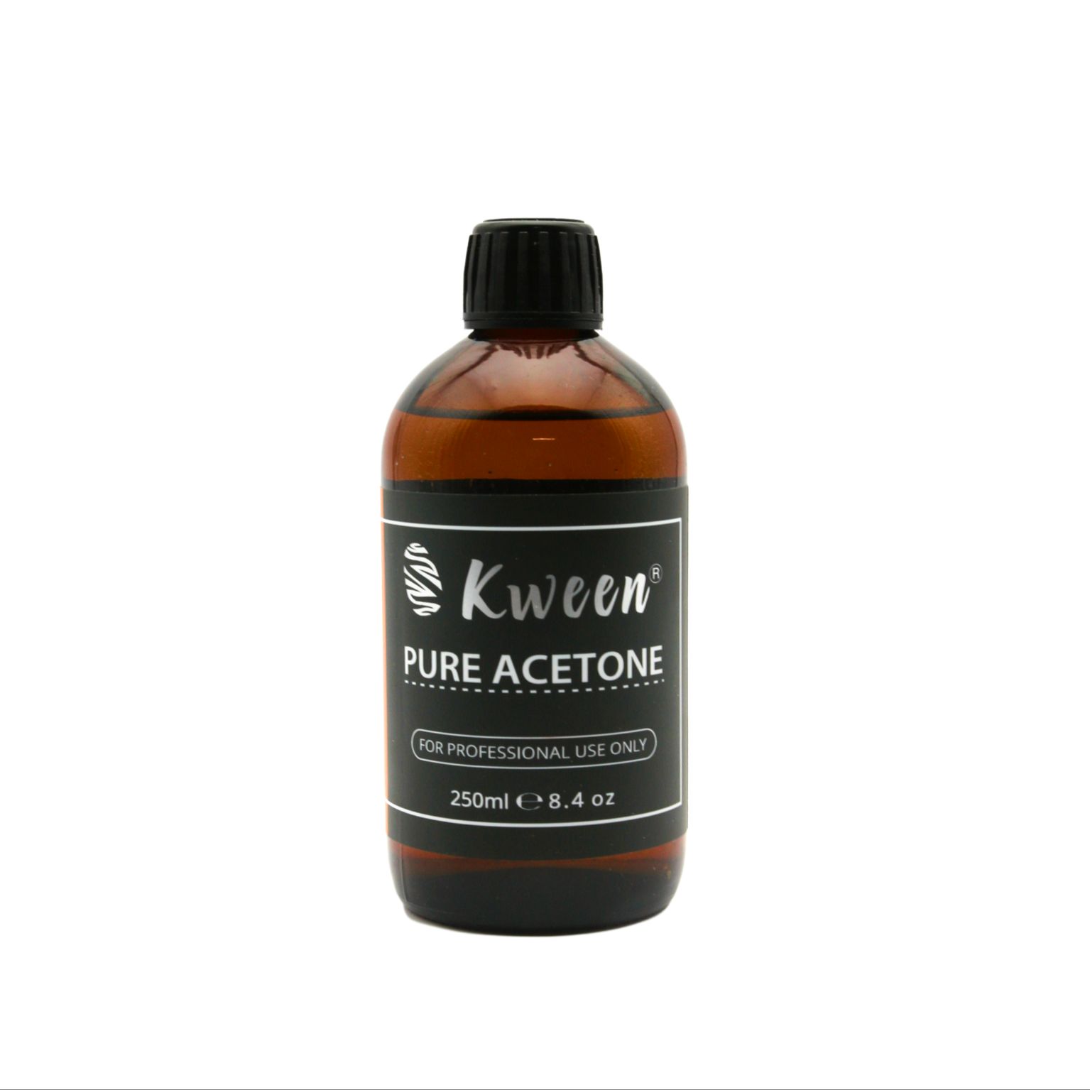Kween 250ML Acetone for Acrylic Nail Extensions Remover/ Gel Nail Color/ Nail Glue/ Nail Polish/ Multipurpose