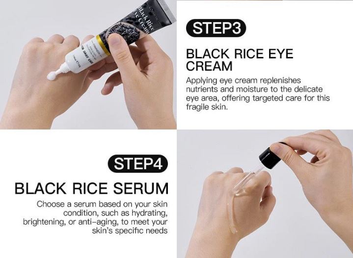 KORMESIC More Elastic Moisturizing The Skin For Daily Care Black Rice Eye Cream 30g KMC58133