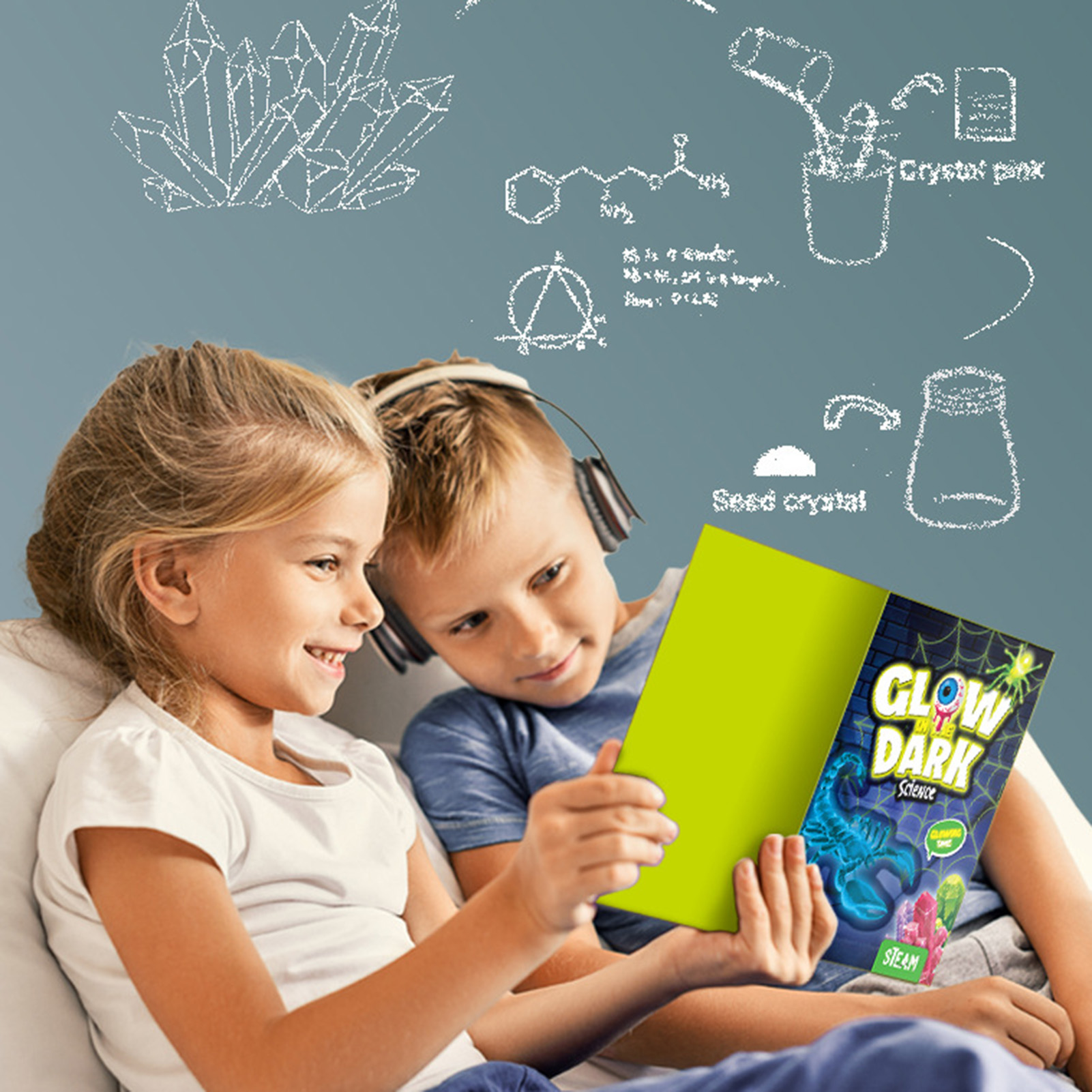 Glow In The Dark Plastic Luminous Crystal Experiment