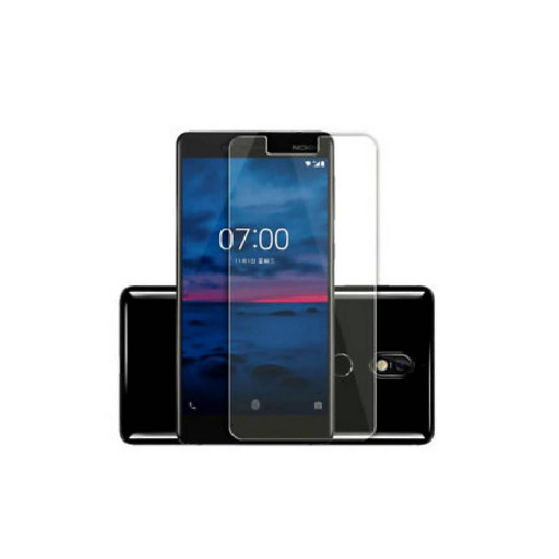Nokia 3.1 Plus Tempered Glass Screen Protector Polish Glass For - FridayShop price in Pakistan