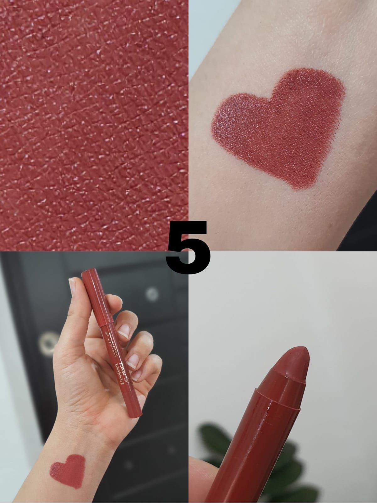 hudamoji Lip Pencil Crayon – Long Lasting, Smooth Application & Perfect Definition