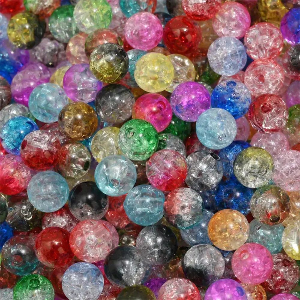 25/50/100/500/Pcs Plastic Multicolor Beads 8mm For Bracelet Making Jewelry Making accessories Multicolor Plastic Beads Bracelet and Jewelry Making Material Buy Online Pakistan Wholesale DIY for Kids Art Crafts Bracket Making Material By SAMS Arts & Crafts
