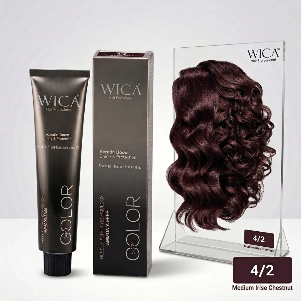 Color Tube 4/2 – Medium Irise Chestnut | Hair Treatment Care | 100ml