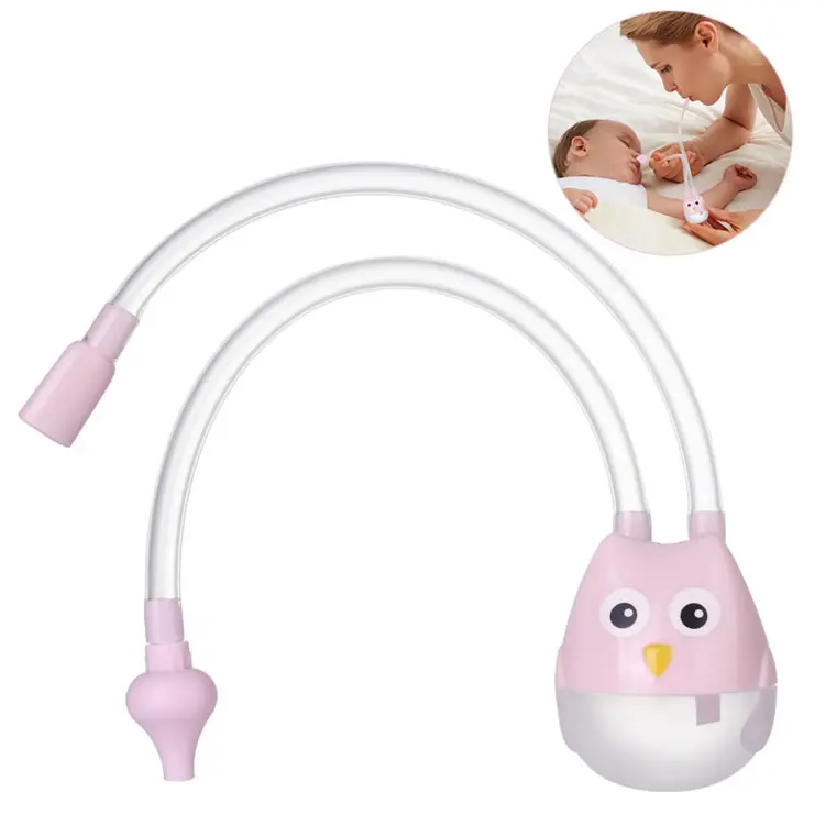 Nasal aspirator mouth deals suction