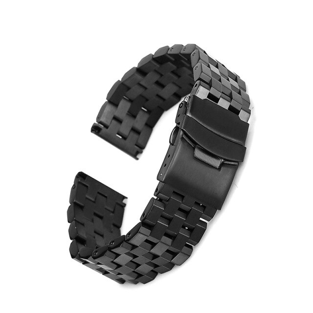 Universal 18/20/22/24/26mm Watch Band For Samsung Galaxy Watch 3 41mm 45mm  Light Weight Stainless Steel Watch Band For Active 2 40mm 44mm Strap +  Tools Accessories: Buy Online at Best Prices in