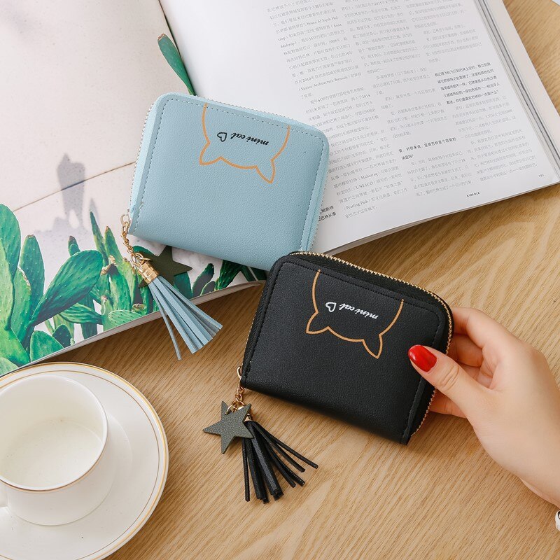 Mini Cartoon Zipper Wallet – Cute, Compact & Trendy