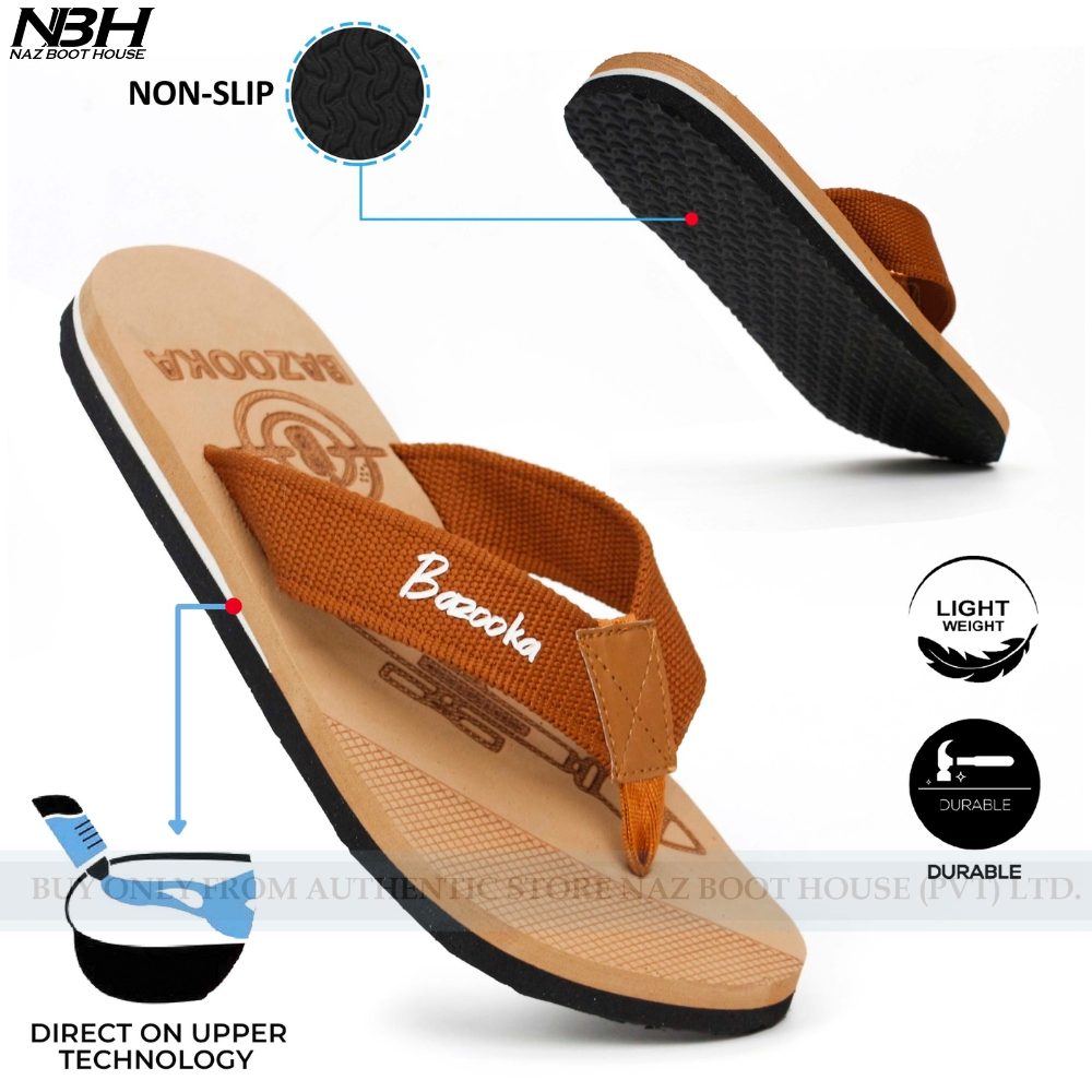 NBH Slippers For Men - Casual Medicated Slippers For Men - Multicolour Chappal - New Quality Flip Flops For Boys - Comfortable And Non-Slip Slippers - Comfortable, Durable And Lightweight Slipper For Mens - House Slippers - Casual Wear
