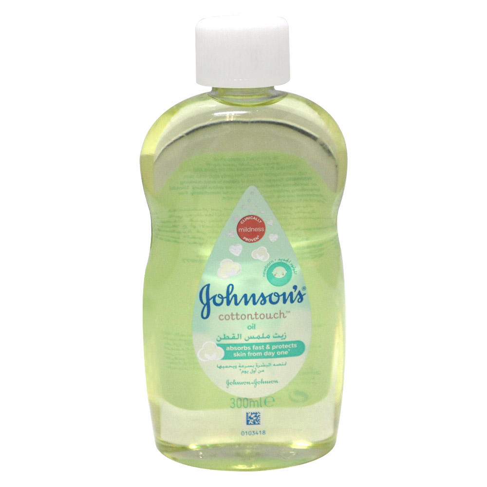 cotton touch baby oil