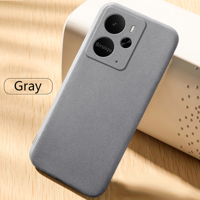 QAGS for Realme 14 5G / Realme 14T Case Soft Sandstone Slim Matte Cover