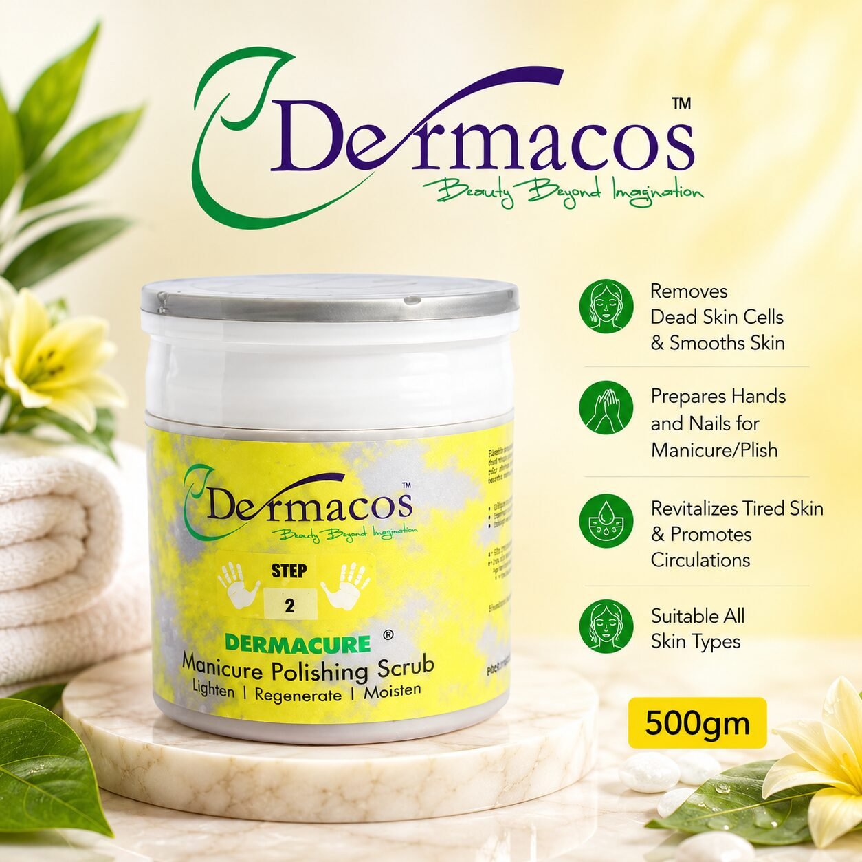 Manicure Polishing Scrub (500gm) | Body Care