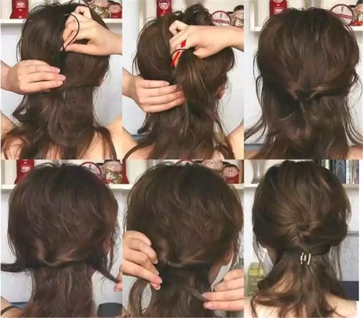 6PCs Braids Tools with Zig Zag Pony Tail Makers Professional Braids Tools Hair Styling Kits For Women Girls  Hair Accessories