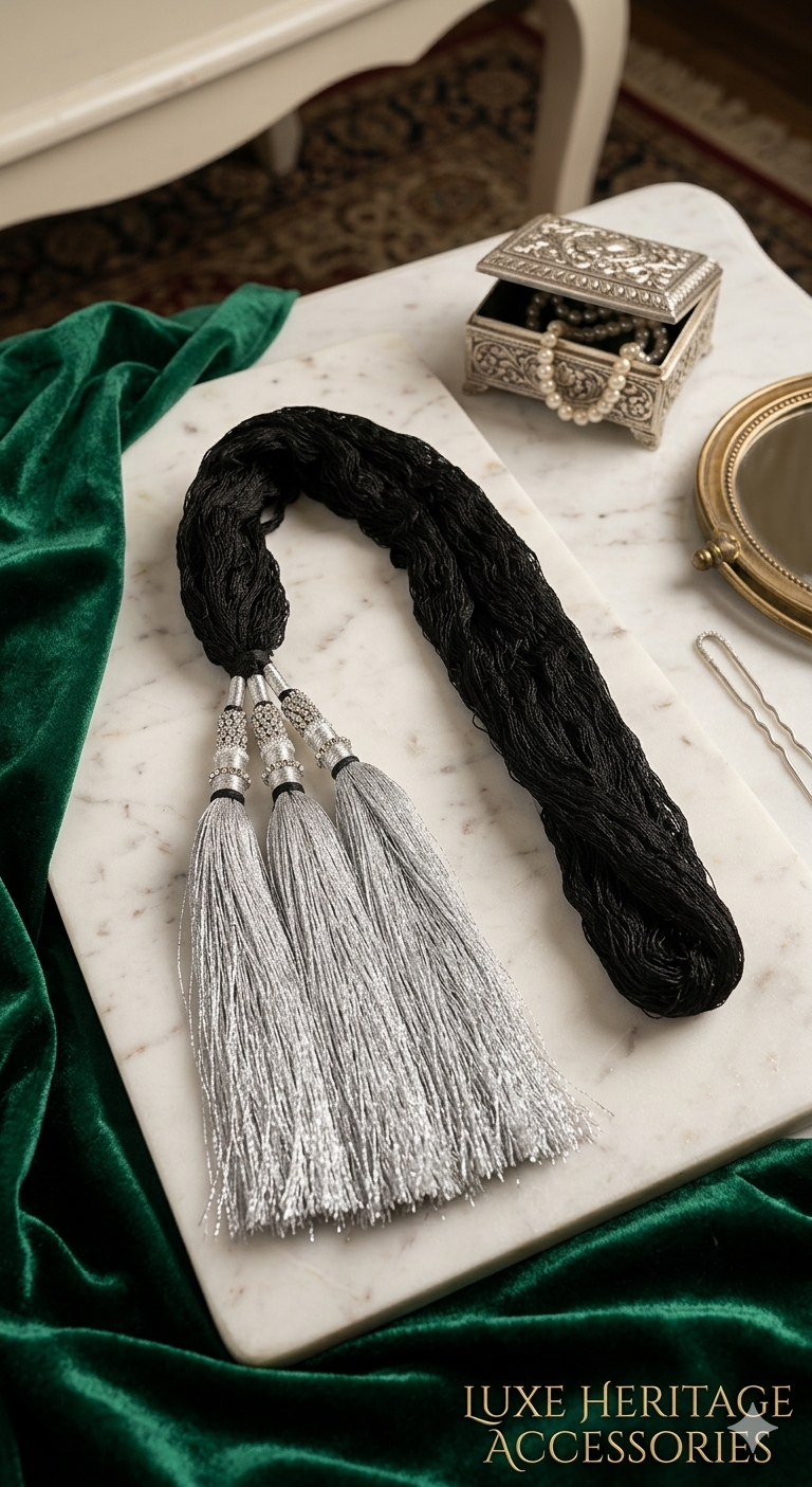 New collection Paranda for Girls and Women Hair in Black color for hair extension to bind efficiently edition 2022 Article 59367982