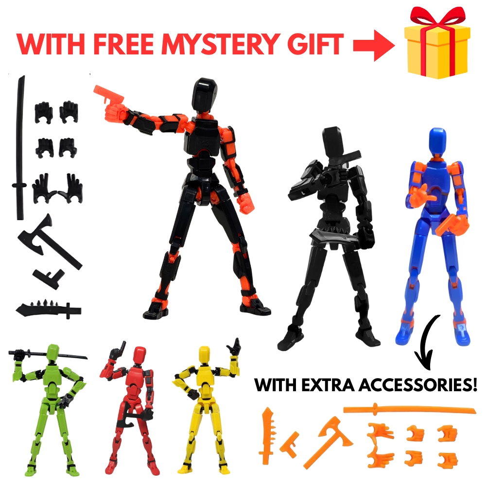 Dummy 13 Multi-Jointed Movable Robot - Mannequin Dummy, Action Figure