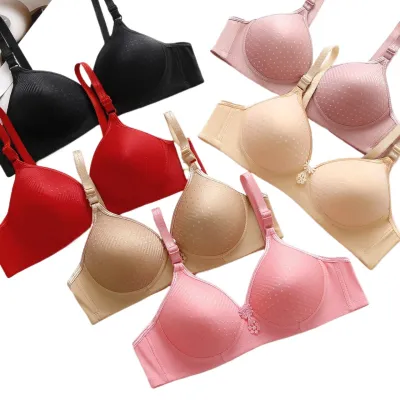 Soft Foam Padded Bras for Girls Best Fits A and B Cups Non Wired Brazier in  Random Colors - No Color Choice