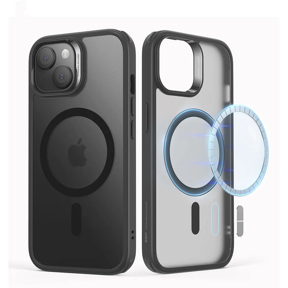 ESR iPhone 15 Pro Max Classic Hybrid Case (HaloLock) with military-grade protection and full MagSafe compatibililty 44 4f87159ed03af034e5e59370479729d8