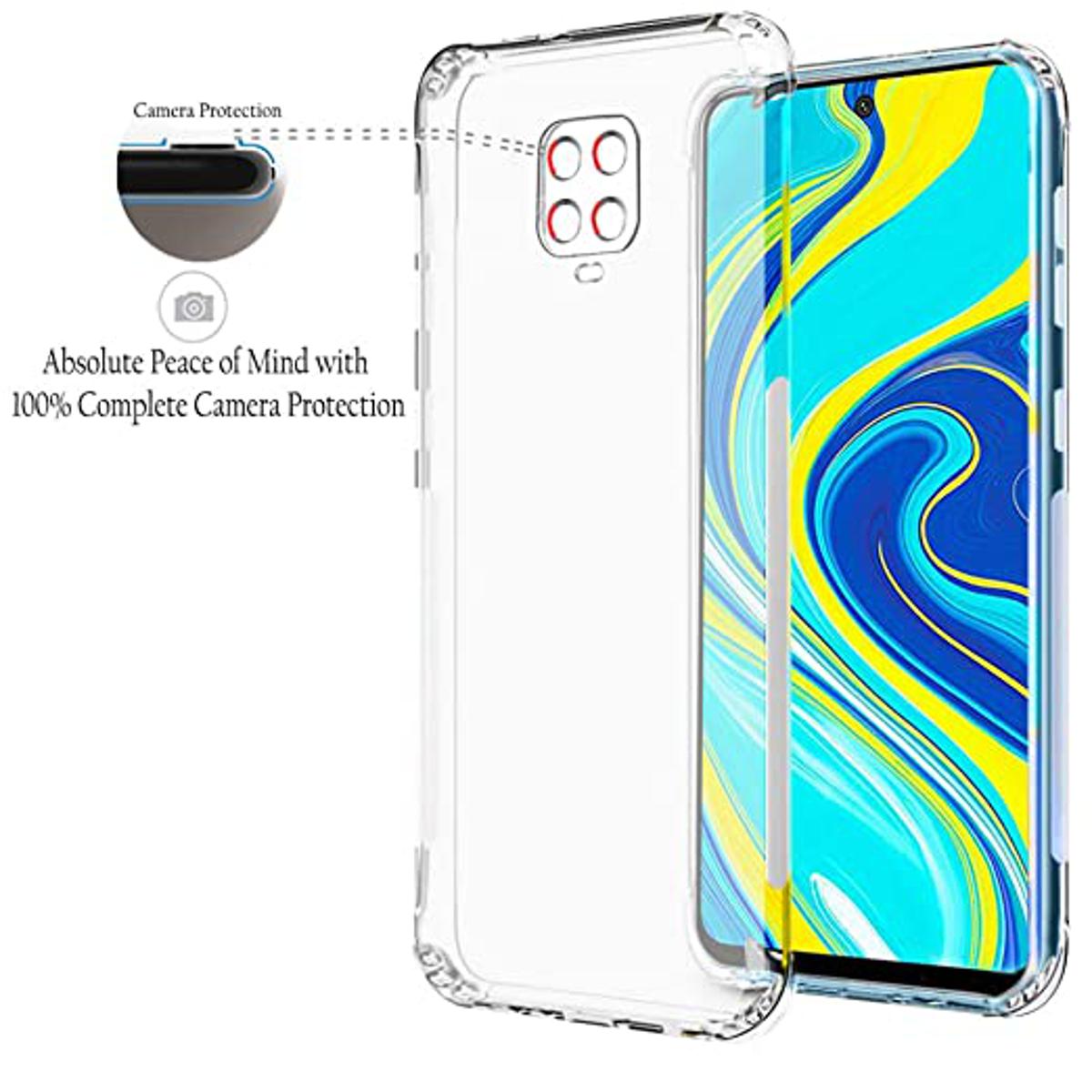 Xiaomi Redmi Note 9S / Xiaomi Redmi Note 9 Pro Transparent Back Cover With Camera Protection