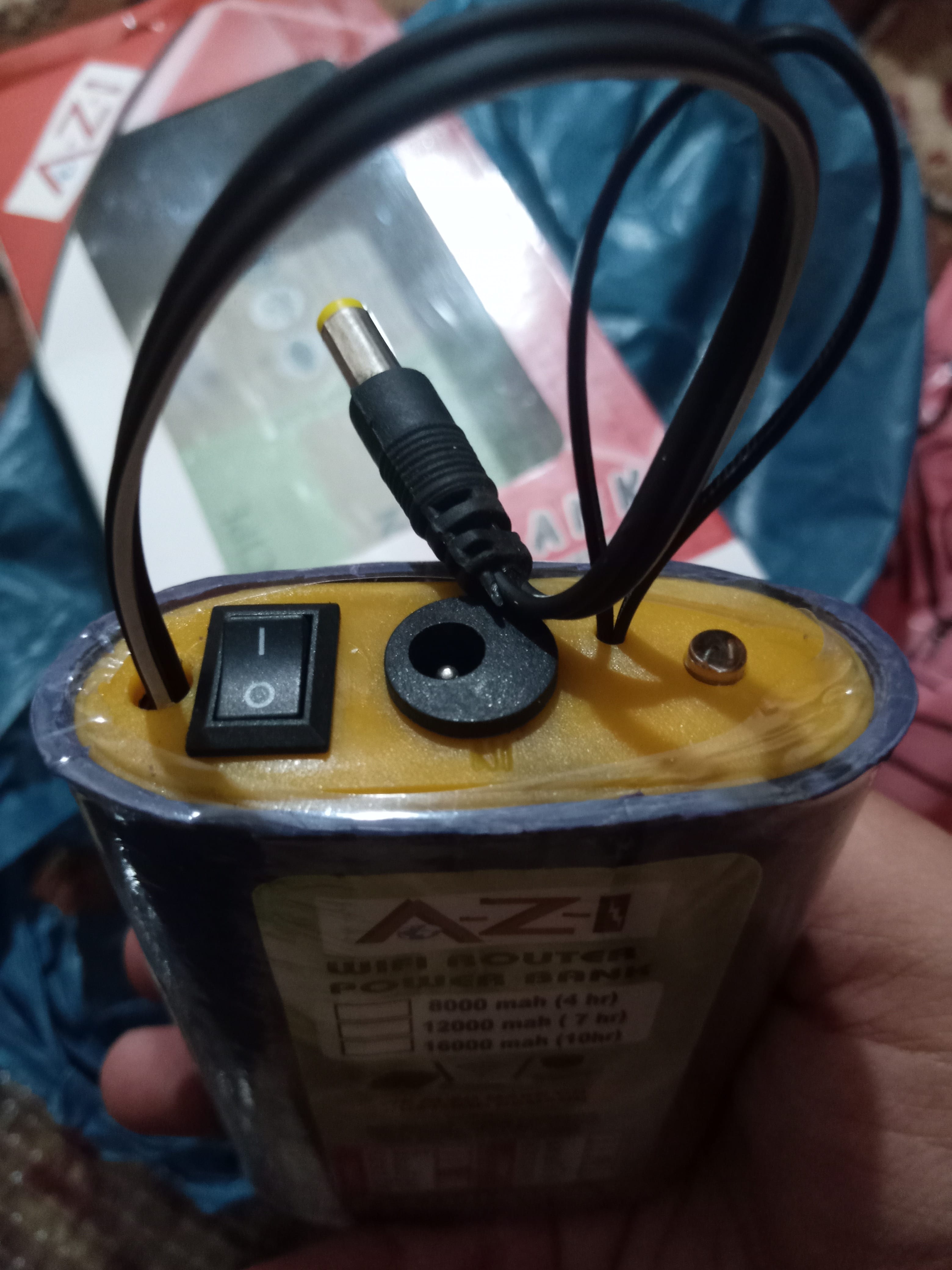 WIFI Router UPS 12v Power Bank For Wifi Router and Other Equipment ...