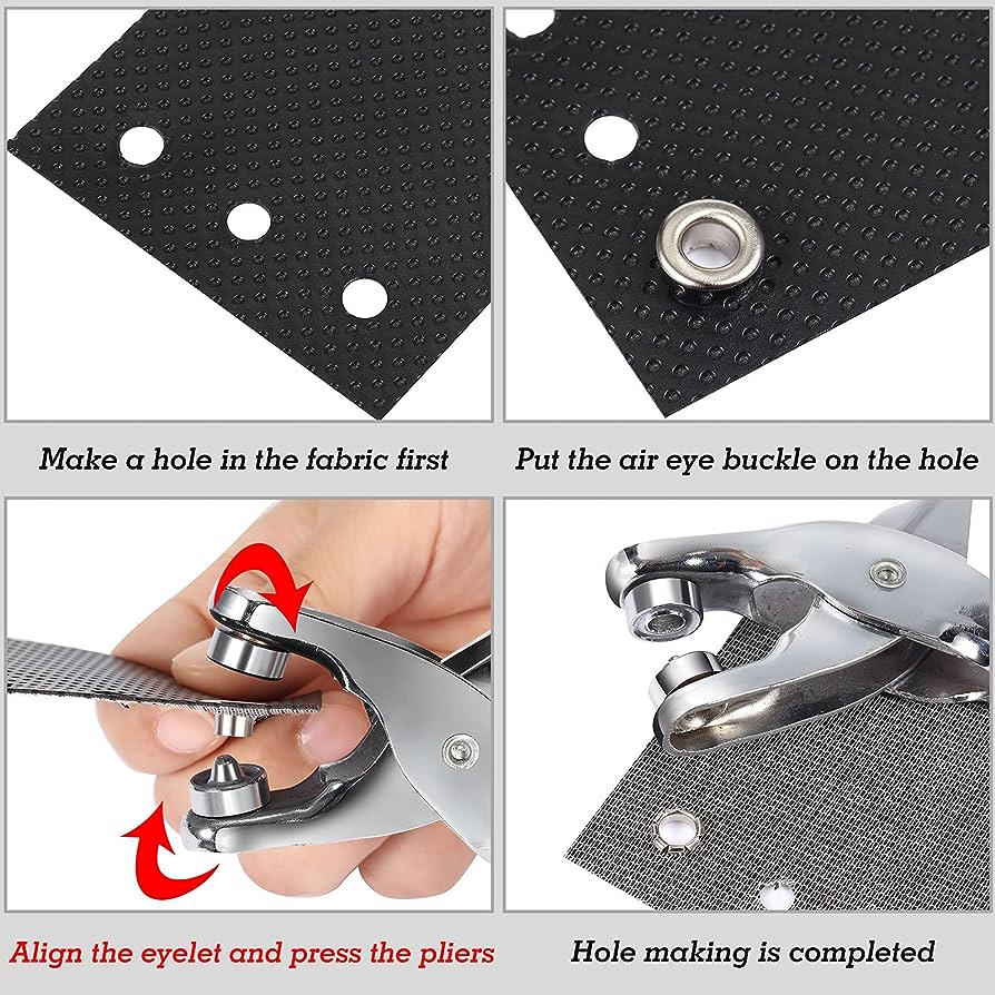 Press Studs Pliers 9.5mm Metal Sewing Prong Rings Buttons Clip Pliers DIY Clothes Tool for Sewing Leather Rivets Bags Clothes