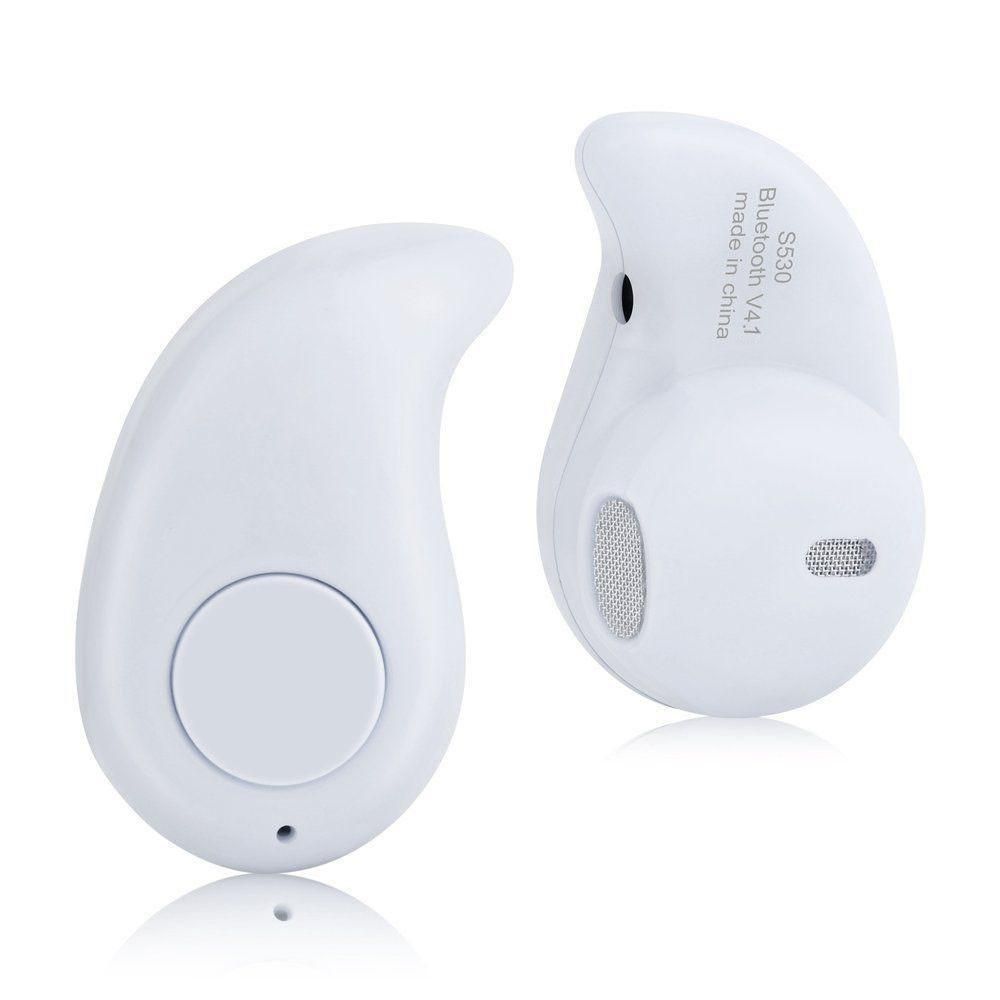 Mini Wireless Bluetooth Earbuds - In-Ear Stereo Headphones with Noise Cancelling Microphone for All Devices