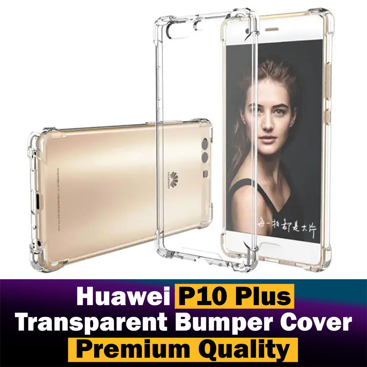 AICEK Huawei P10 Plus Hülle – Transparente TPU Schutzhülle, Kristallklar, Stoßfest