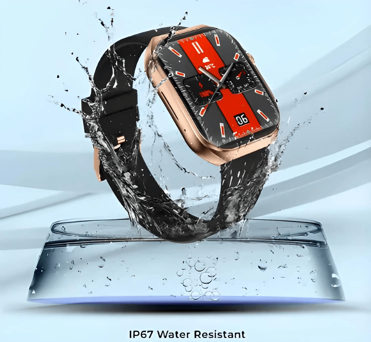 Zero® Delta Smartwatch | Ultra 2.04” AMOLED Display, Bluetooth Calling, IP67 Waterproof | Best Price Smart Watch for Men, Women, iOS & Android Users