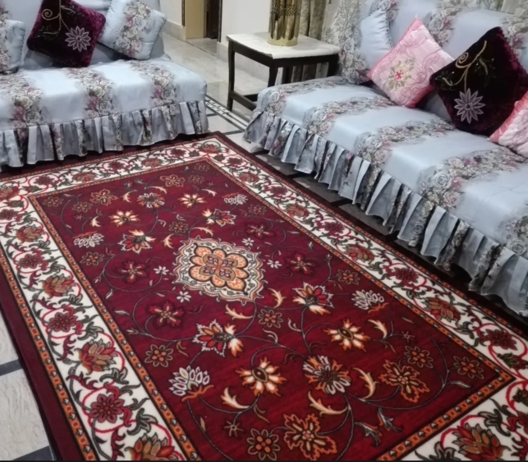 Carpet Center Piece, Floor Mat, Carpet Rugs, Beautiful Rug Aprprox 5ft x 8ft