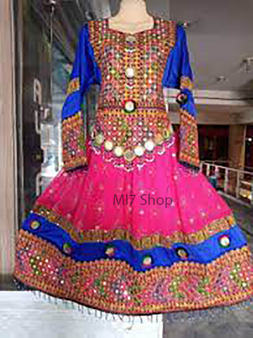 Afghan Dress - Tribal Kuchi Dress - Eid Dresses - Mehandi Dress - Wedding and Party Outfit - Afghani Dress - Traditional Afghan Dress Girls Dress