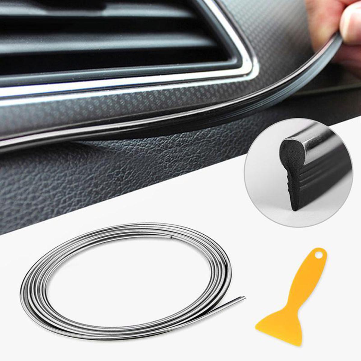Car Trim Restorer Spurtar Chrome Silver Car Accessories For Men Trim ...