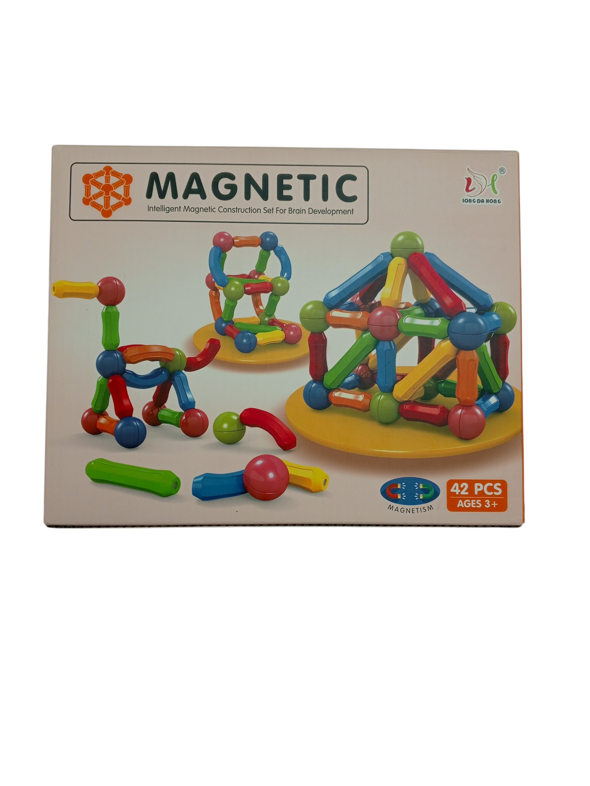 Magnetic Toys for Kids Blocks – Colorful Magnetic Blocks & Building Toys for Toddlers | Educational STEM Magnetic Toys Set