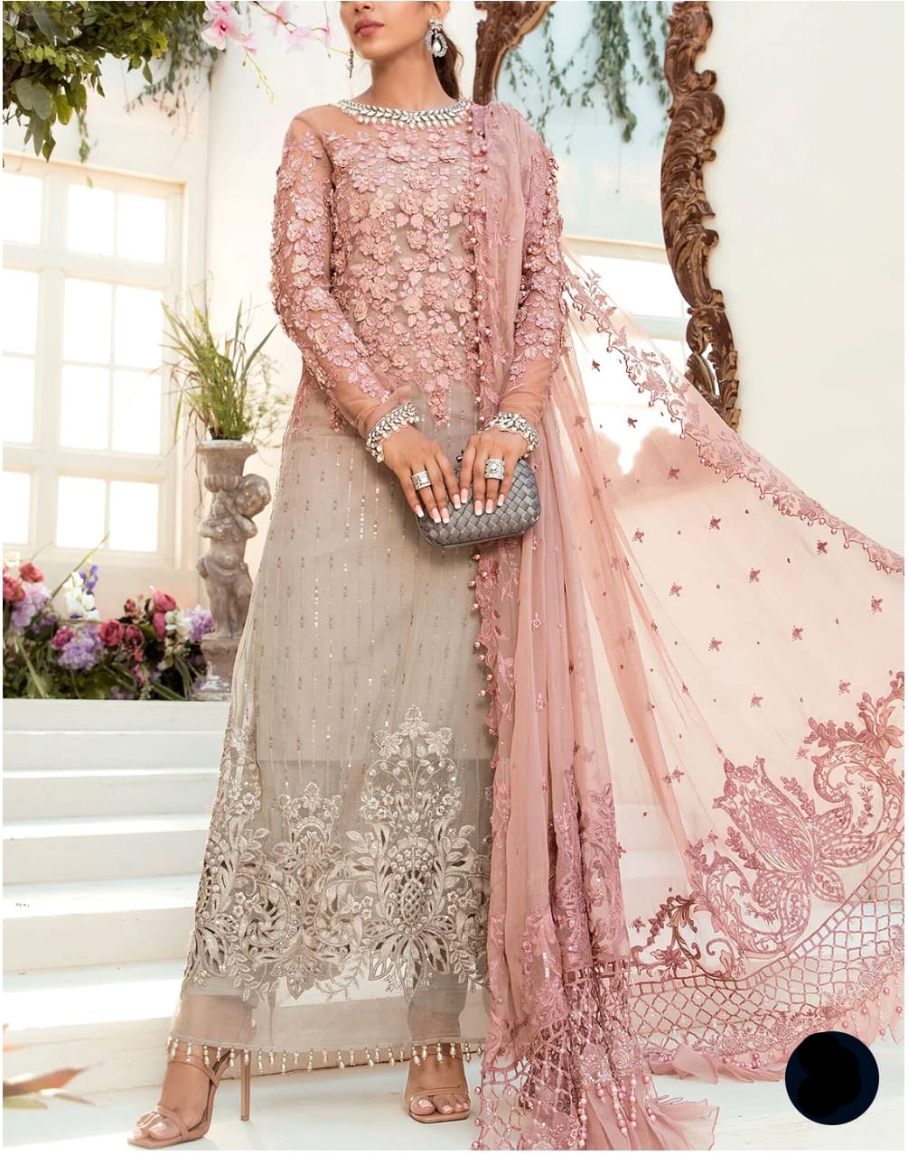 cut work dresses pakistani Pakistani - Cutwork