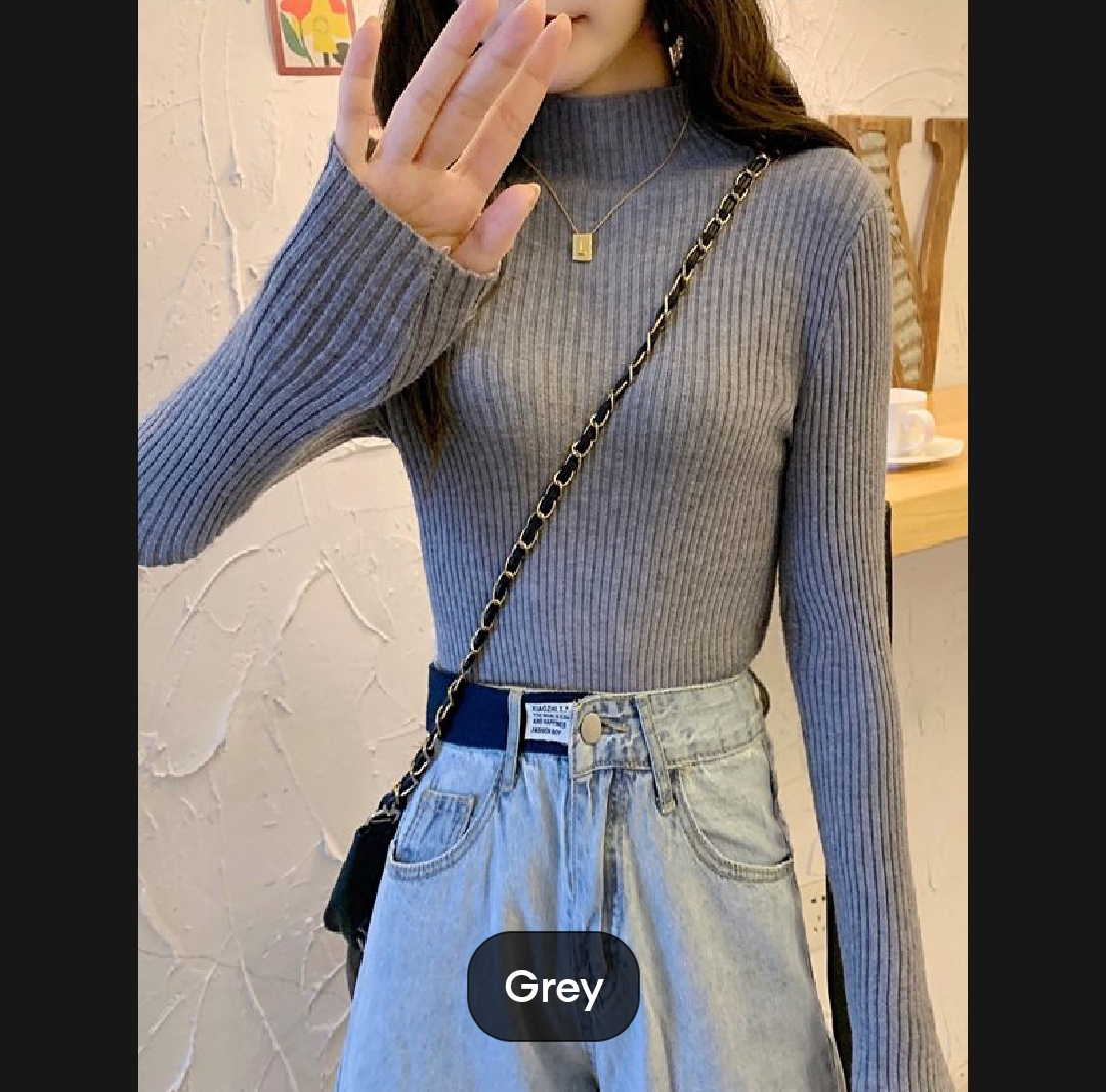 Women High Neck for Girls Turtle Neck for Ladies | Warm Ladies High Neck for Winter Season